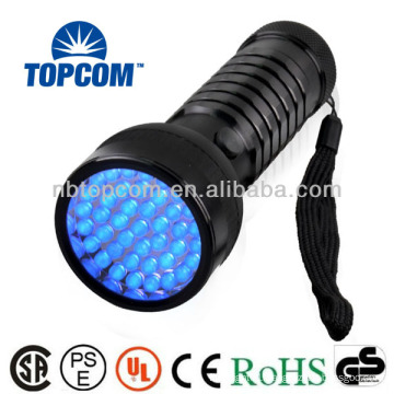 Aluminium 41uv led flashlight for hunting equipment